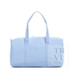 TRVL Sky Gingham Weekender Duffel Bag