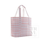 TRVL Classic Plaid Red Jumbo X-Large Tote