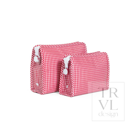 TRVL Red Gingham Roadies