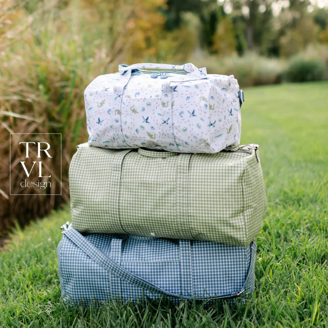 TRVL Coastal Tides Weekender Duffel Bag