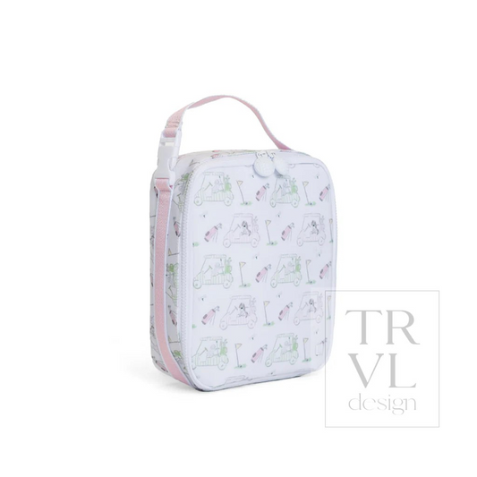 TRVL Putt Putt Pink Lunch Box