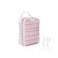 TRVL Classic Plaid Red Lunch Box