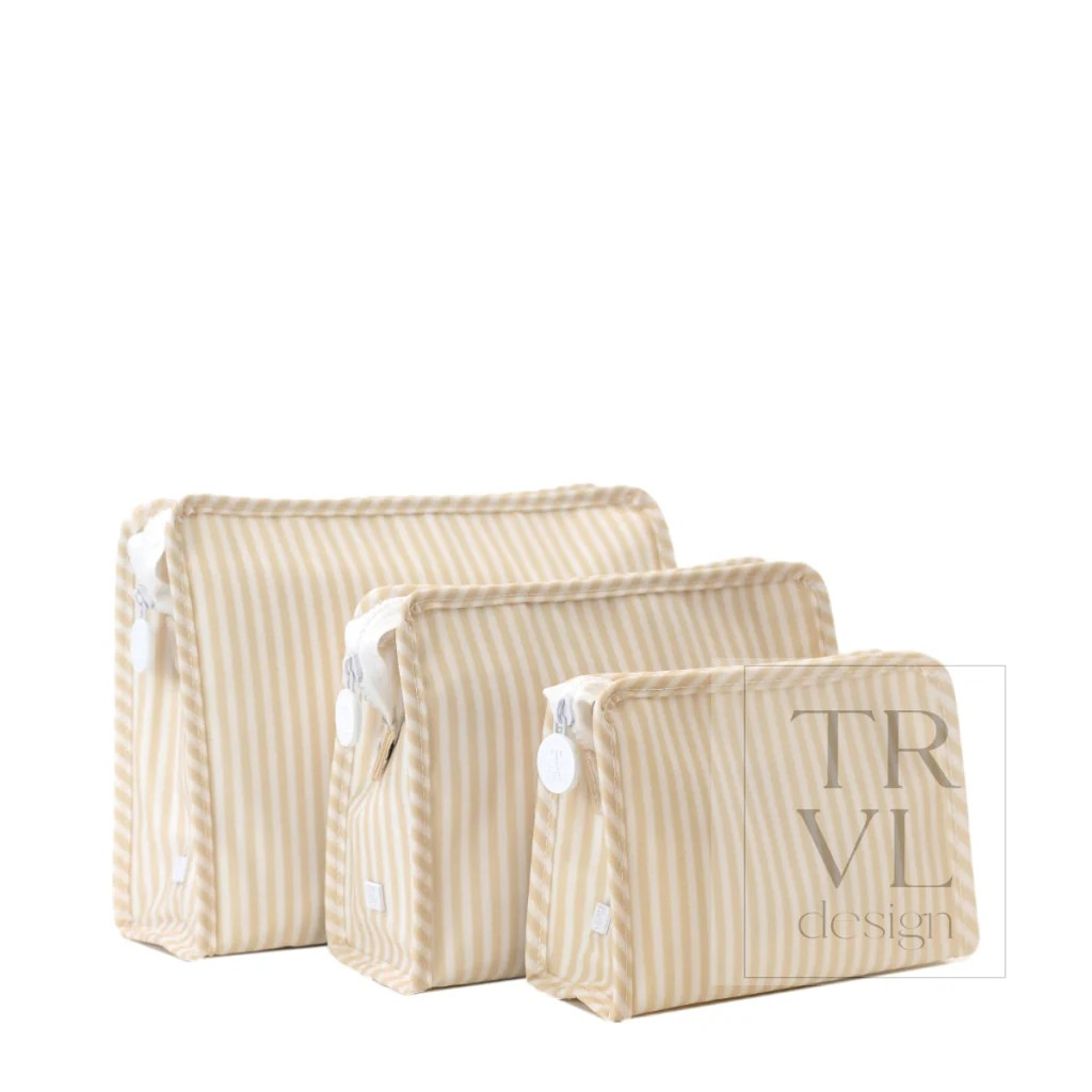 TRVL Pimlico Stripe Sand Roadies