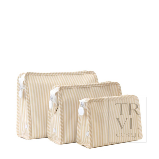 TRVL Pimlico Stripe Sand Roadies
