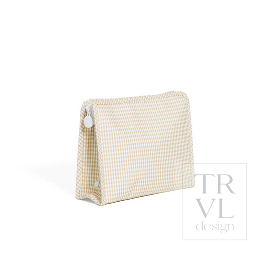 TRVL Khaki Gingham Roadies