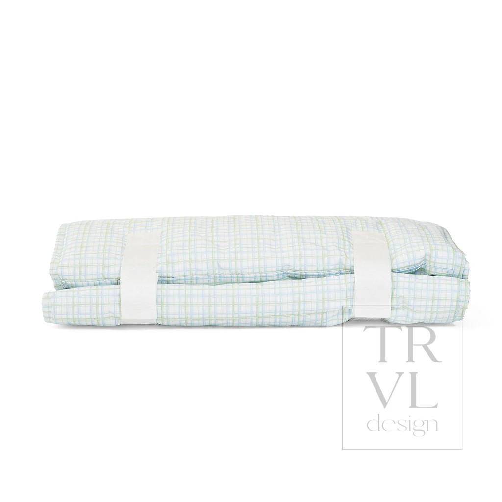 TRVL Classic Plaid Green Nap Mat