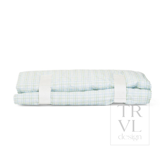 TRVL Classic Plaid Green Nap Mat
