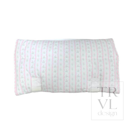 TRVL Ribbon Floral Pink Nap Mat