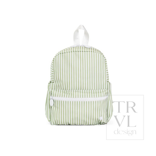 TRVL Pimlico Stripe Sage Mini Backer