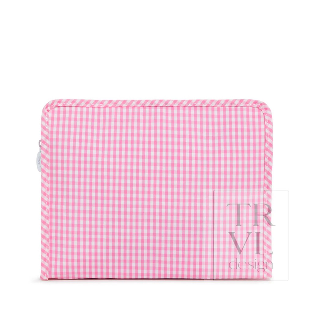 TRVL Pink Gingham Roadies