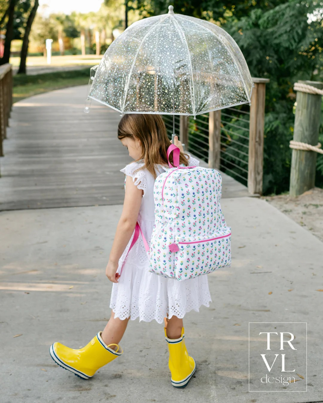 TRVL Wild Flower Backpacks