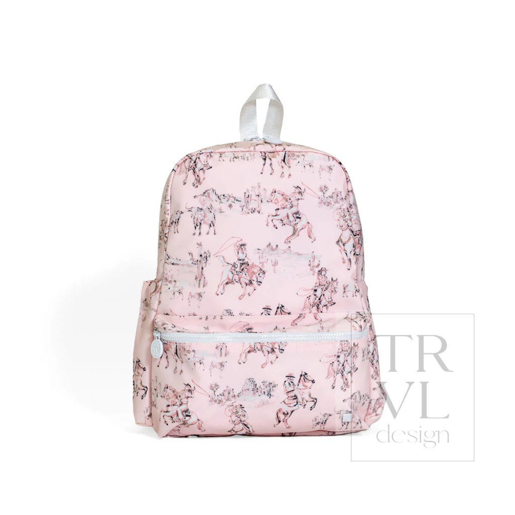 TRVL Cowgirl Toile Backpacks