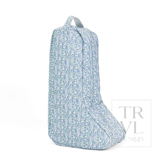 TRVL Hamptons Floral Quilted Boot Bags