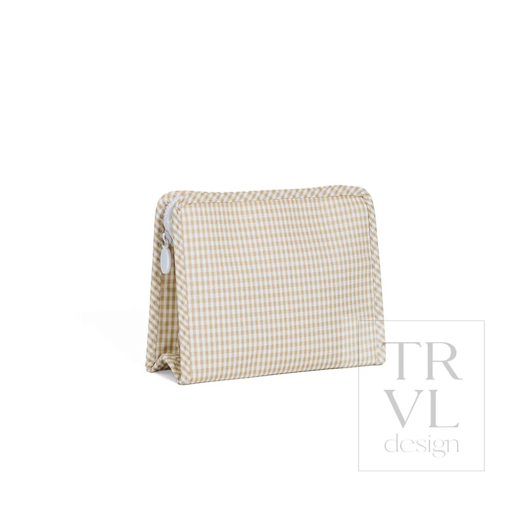 TRVL Khaki Gingham Roadies