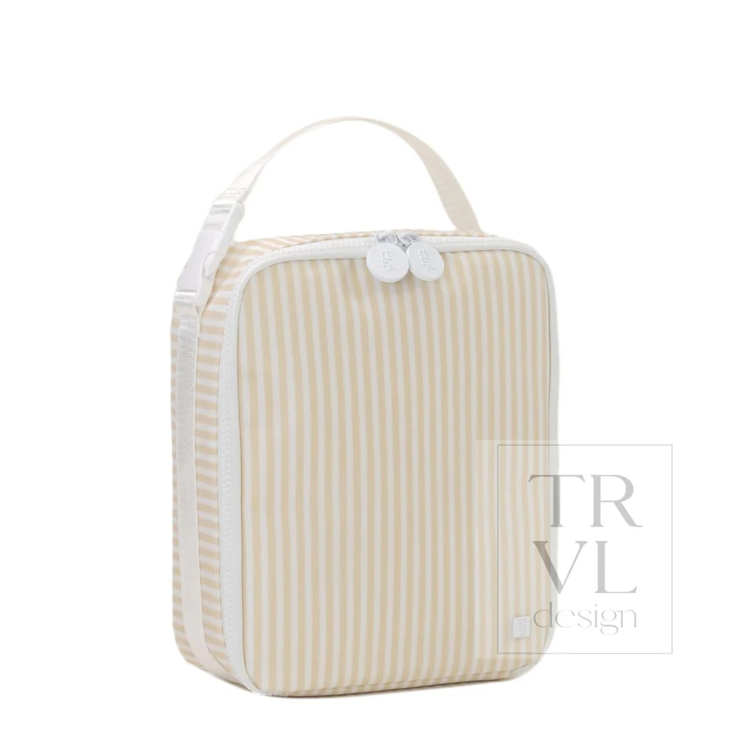 TRVL Pimlico Stripe Sand Lunch Box