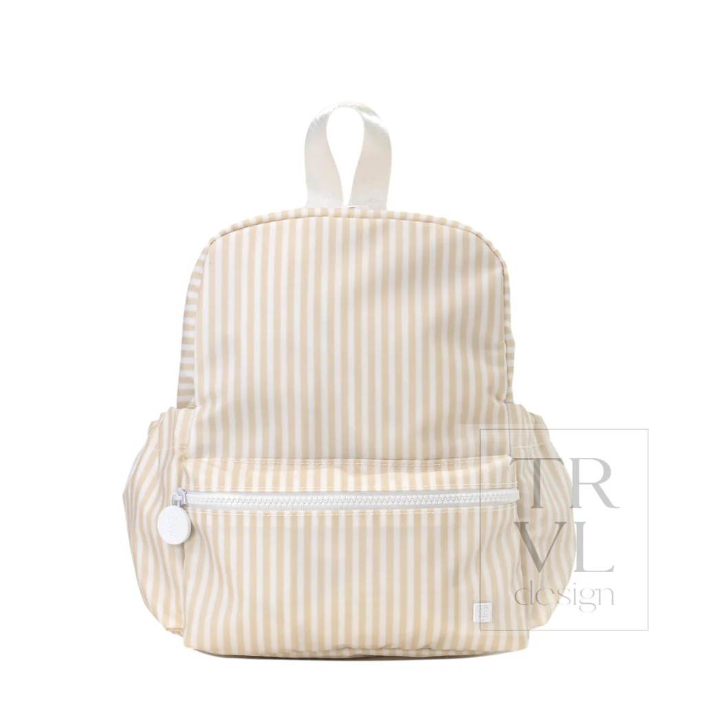 TRVL Pimlico Stripe Sand Mini Backer