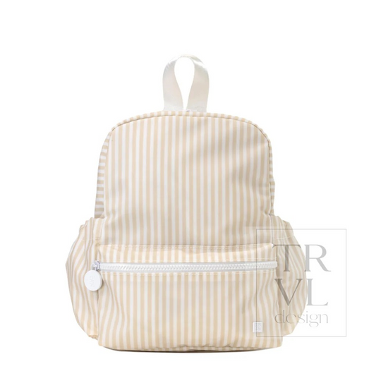 TRVL Pimlico Stripe Sand Mini Backer