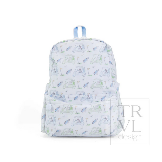 TRVL Putt Putt Blue Backpacks