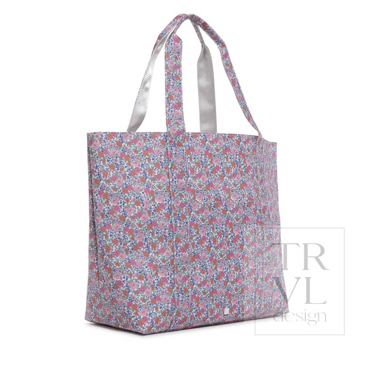 TRVL Gardn Floral Jumbo X-Large Tote