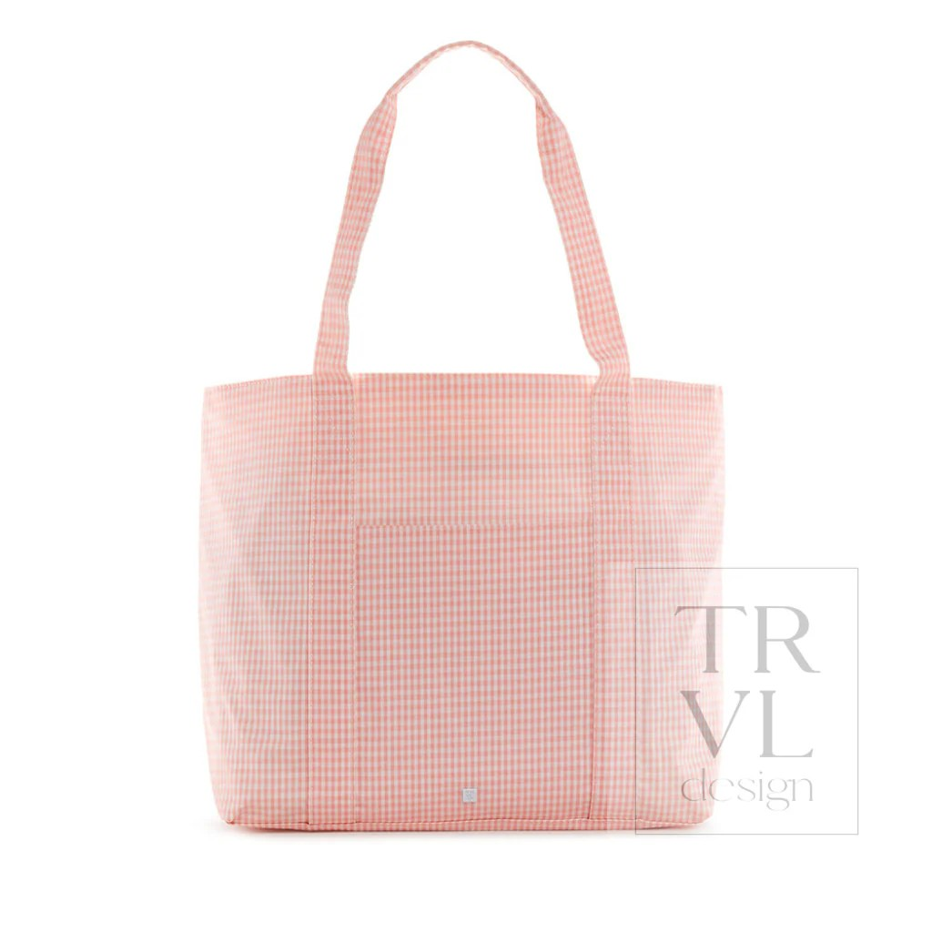 TRVL Taffy Gingham Jumbo X-Large Tote