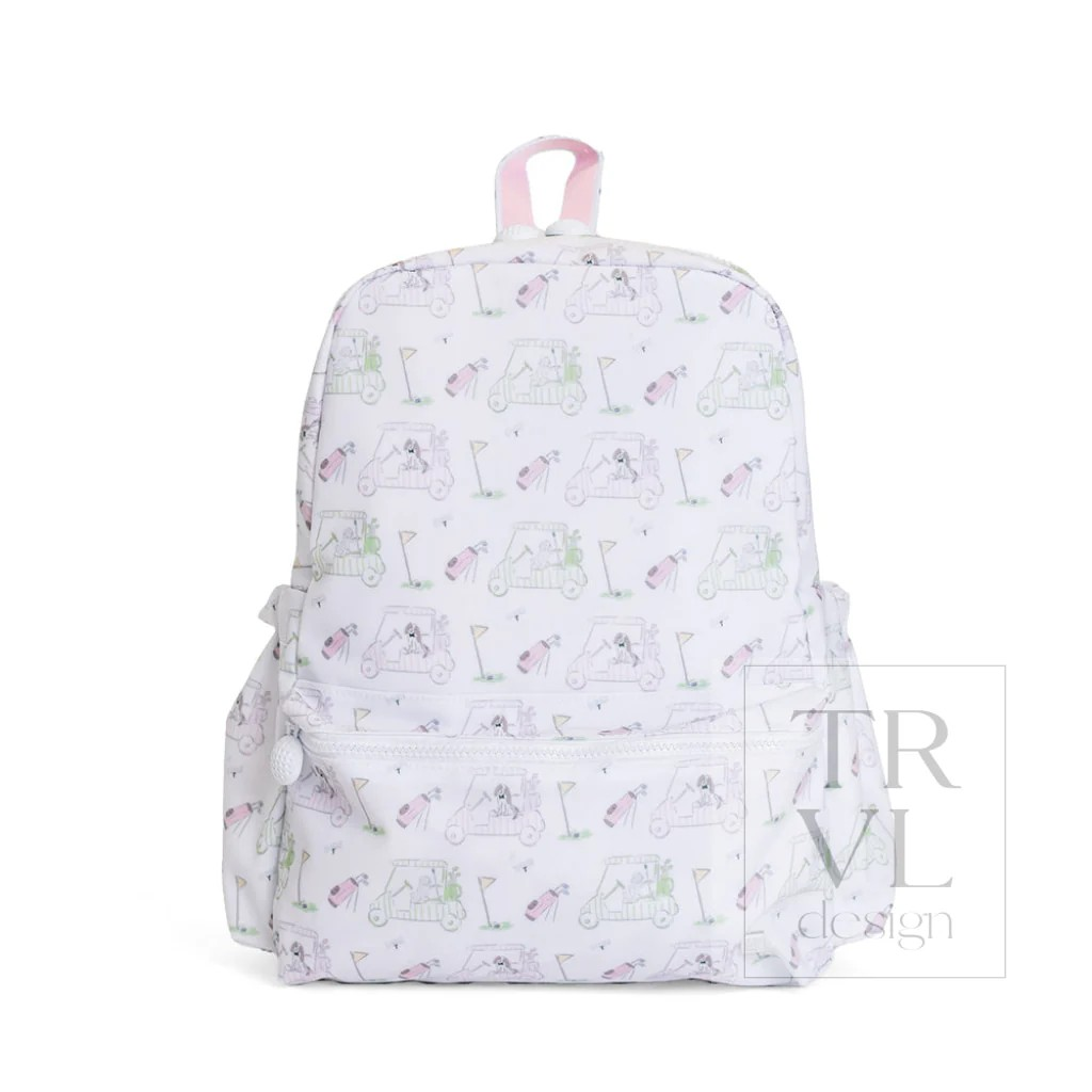 TRVL Putt Putt Pink Backpacks