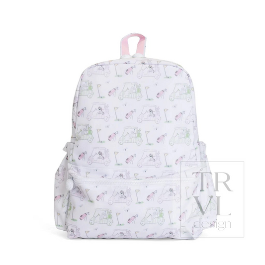 TRVL Putt Putt Pink Backpacks