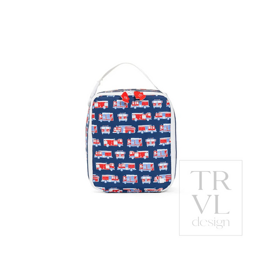 TRVL Fire Engines Lunch Box