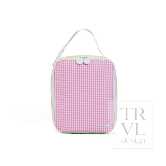 TRVL Patch Pink Lunch Box