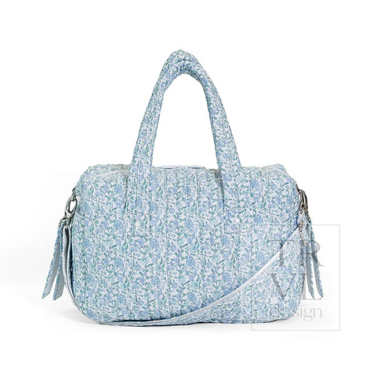 TRVL Hamptons Floral Quilted Stroller Bag