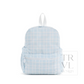 TRVL Pimlico Plaid Blue Mini Backer