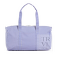 TRVL Lilac Gingham Weekender Duffel Bag