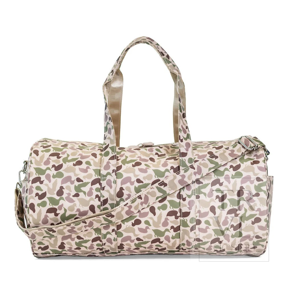 TRVL Decoy Camo Large Roll Duffel Bag