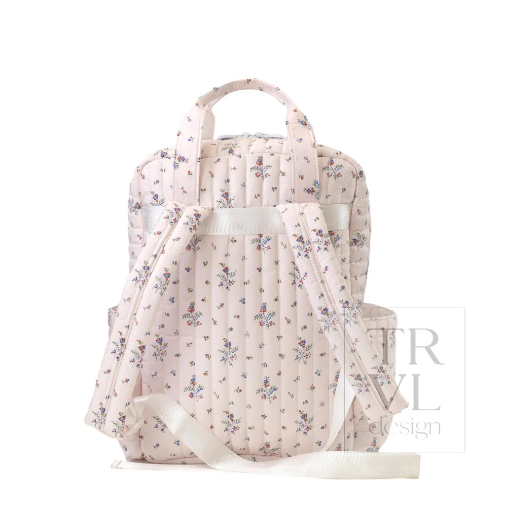TRVL Fleurie Quilted Diaper Bag