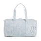 TRVL Bunny Toile Blue Weekender Duffel Bag