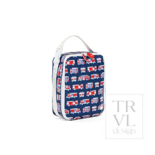 TRVL Fire Engines Lunch Box
