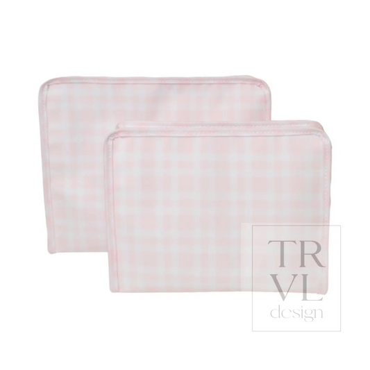 TRVL Pimlico Plaid Pink Roadies