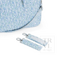 TRVL Hamptons Floral Quilted Stroller Bag