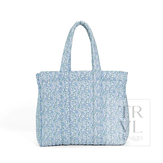 TRVL Hamptons Floral Quilted Go Go Tote