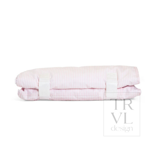TRVL Pimlico Stripe Pink Nap Mat