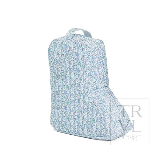 TRVL Hamptons Floral Quilted Boot Bags