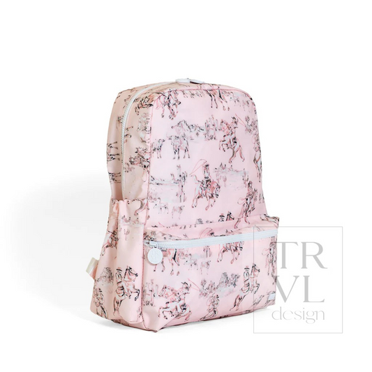 TRVL Cowgirl Toile Backpacks