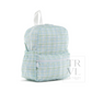 TRVL Classic Plaid Green Mini Backer