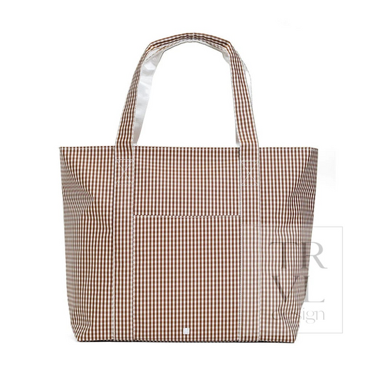 TRVL Coco Gingham Jumbo X-Large Tote