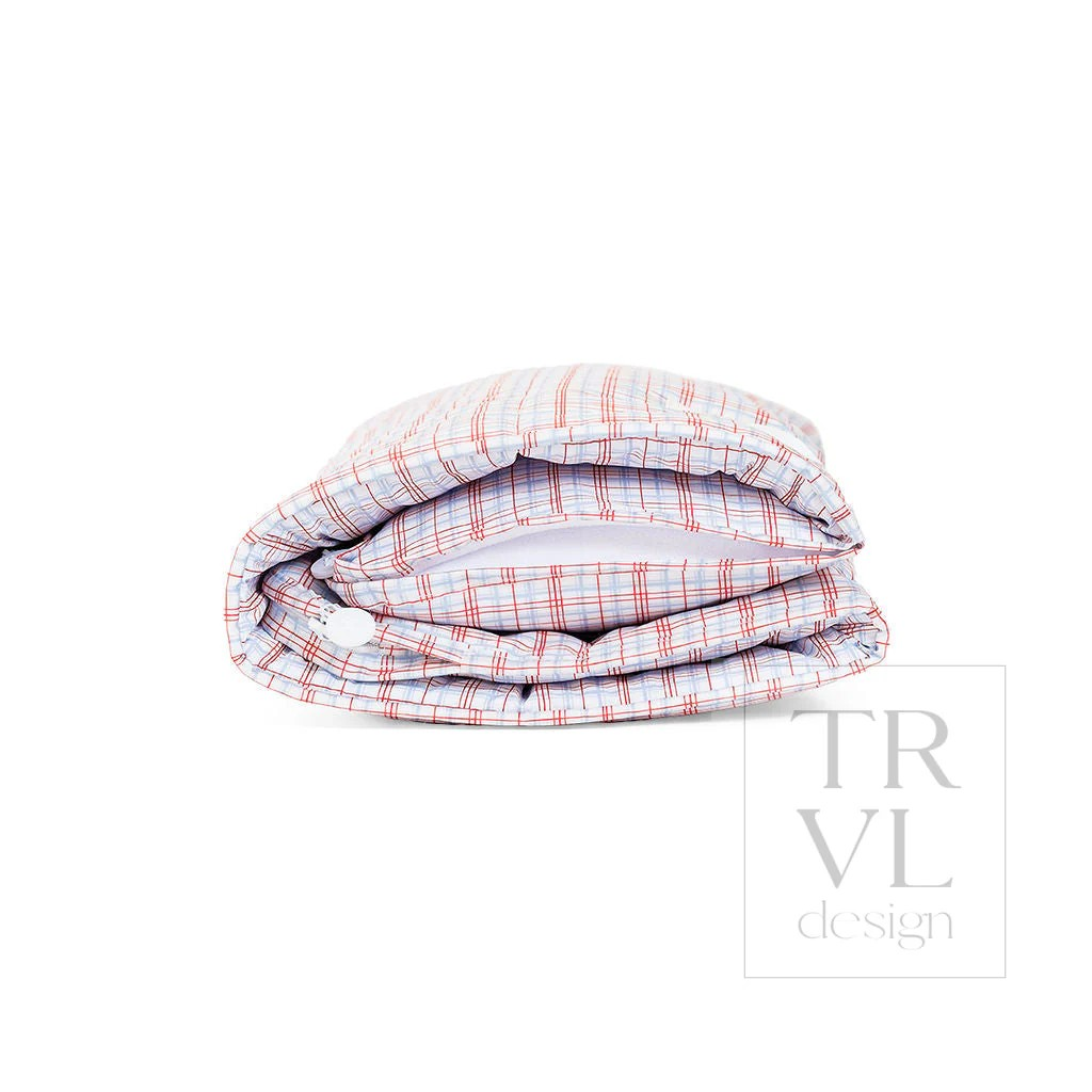 TRVL Classic Plaid Red Nap Mat