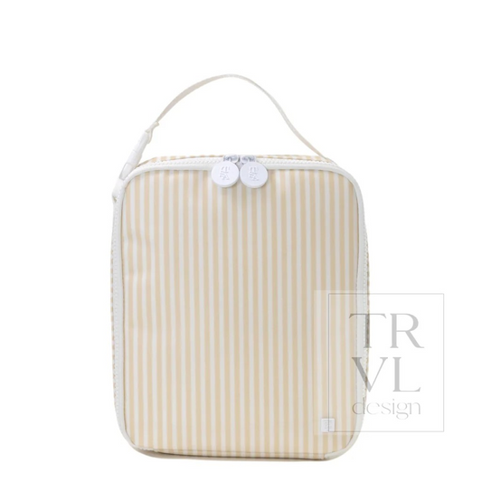 TRVL Pimlico Stripe Sand Lunch Box