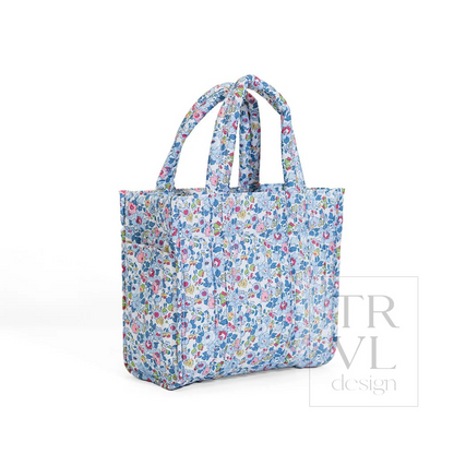 TRVL Bridgehampton Floral Quilted Go Go Tote