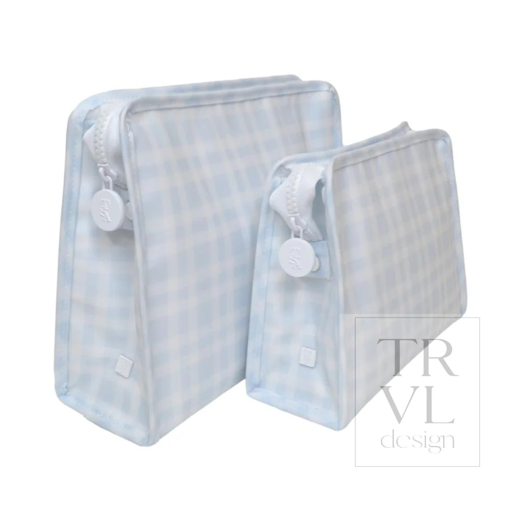 TRVL Pimlico Plaid Blue Roadies