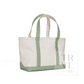TRVL Moss Gingham Canvas Totes