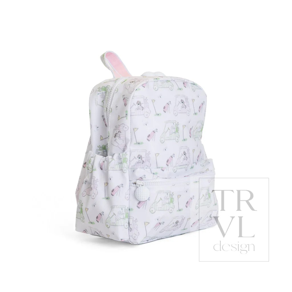 TRVL Putt Putt Pink Backpacks