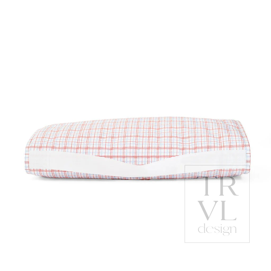 TRVL Classic Plaid Red Nap Mat